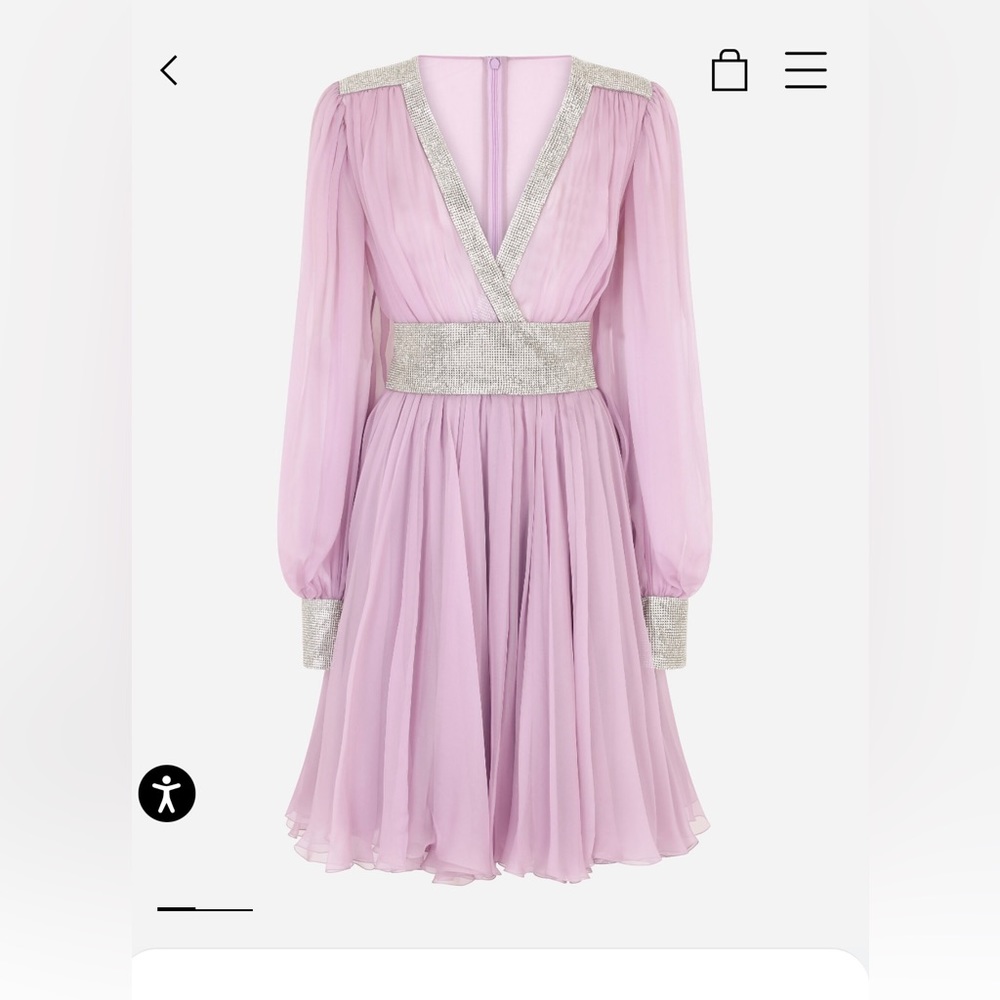 Dolce & Gabanna Short chiffon Dress